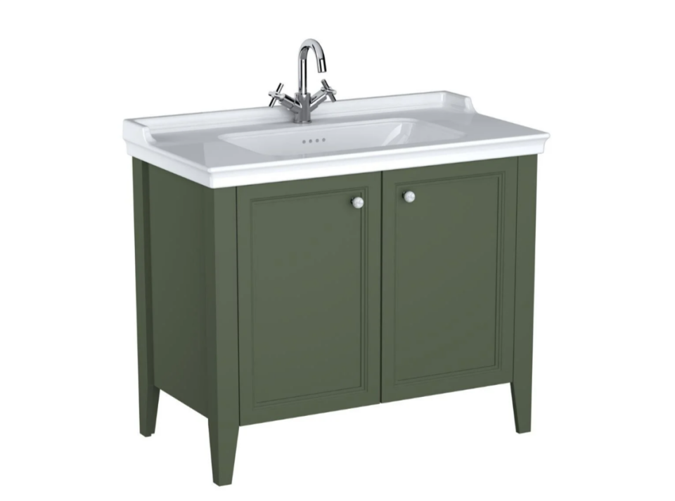 Vitra 65806 Valarte Neo Lavabo Dolabı Retro Yeşil 100cm