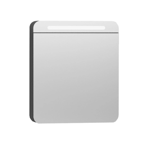 Vitra 56171 Nest Trendy Parlak Antrasit Aydınlatmalı Dolaplı Ayna 60cm Sol